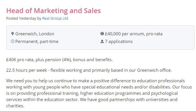 We’re searching for an experienced professional to lead our marketing and sales